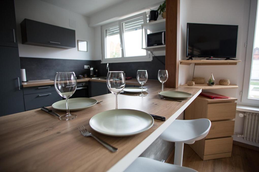 Studio Cosy Et Lumineux Bike Parking Saverne Exterior foto